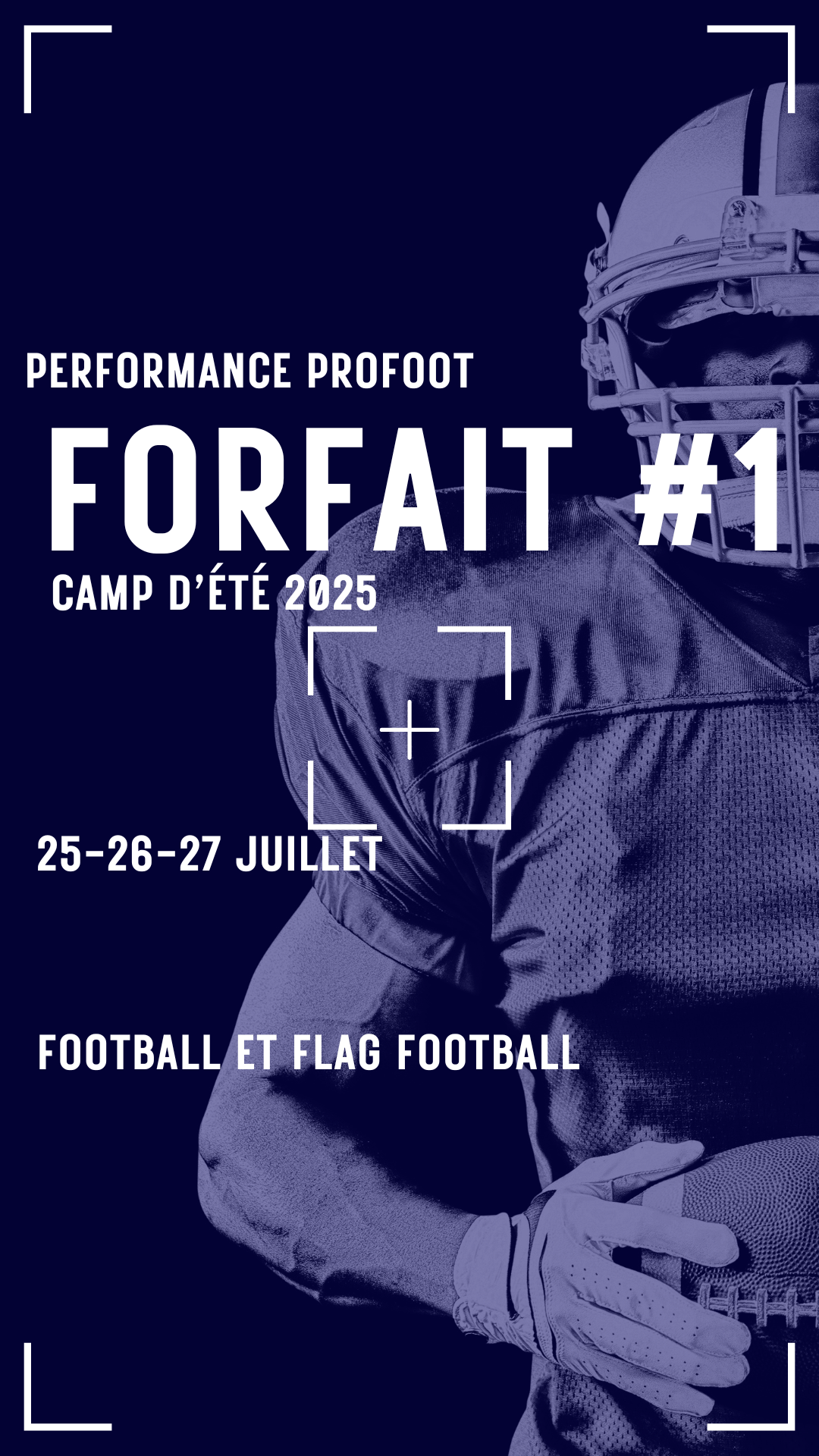 Forfait de Camp de Football d'Été 
